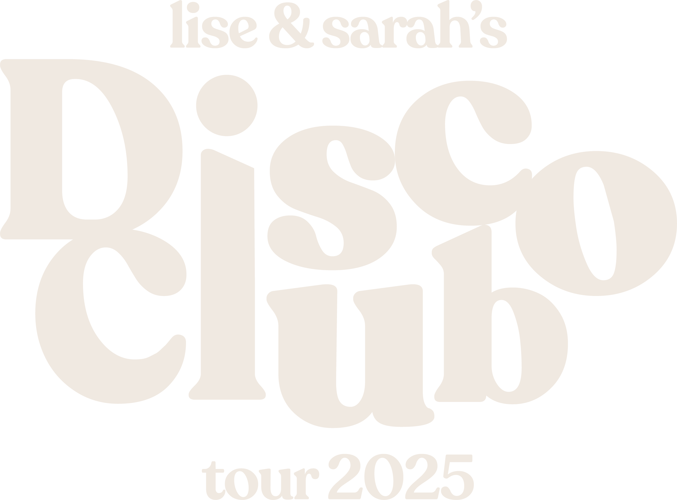Lise & Sarah's Disco Club Tour 2025